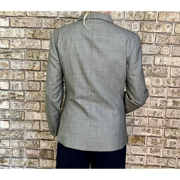 LAFAYETTE 148 women's grey wool suit blazer size 4 - Picture 11 of 11